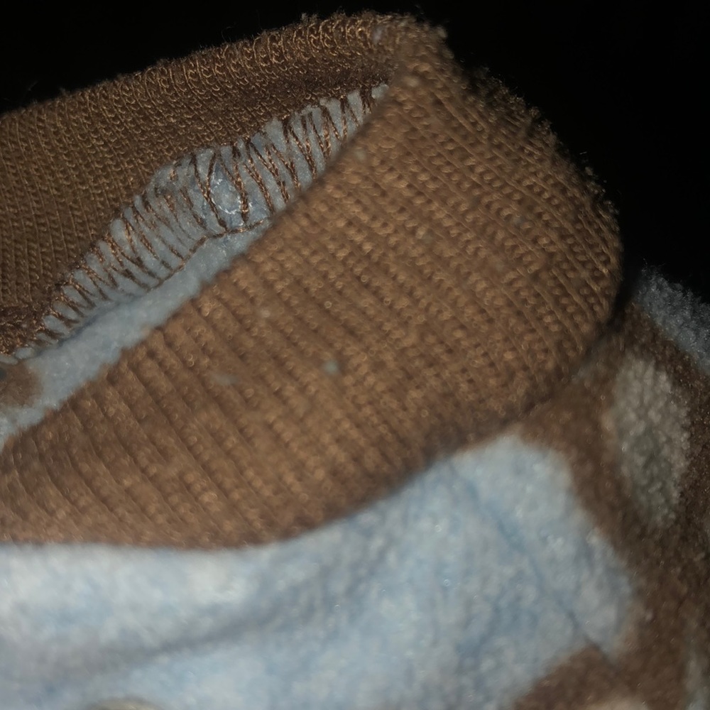 two NB carters fleece footie pajamas - Picture 5 of 6